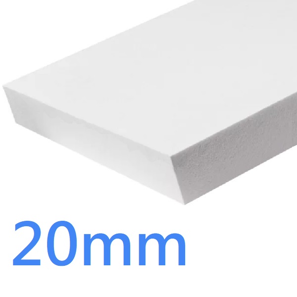 pack of 12 50mm White Polystyrene Board EPS for External Wall Insulation