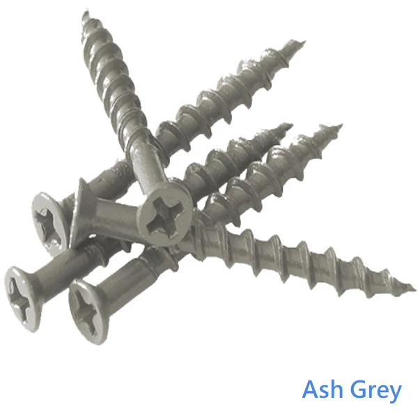 Ash Grey Colour Fixing Screw for Batten Cladding (100 screws)