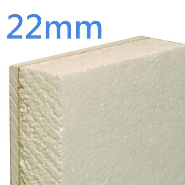 22mm BG Gyproc ThermaLine Basic Insulation Board EPS with Plasterboard