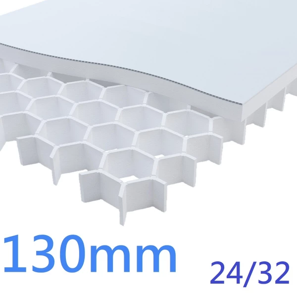 130mm Cellcore HX Plus Under Concrete Floor Slab Insulation ǀ Grade 24/32 max concrete depth 900mm