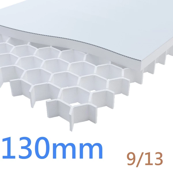 130mm Cellcore HX Plus Under Concrete Floor Slab Insulation ǀ Grade 9/13 max concrete depth 300mm