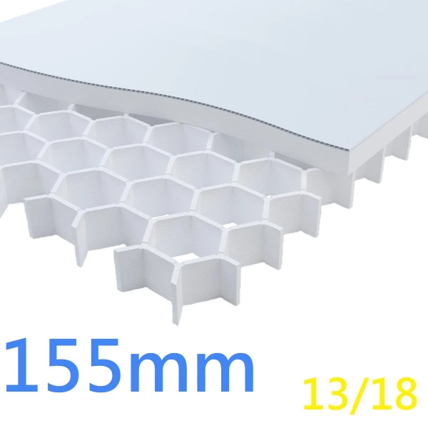 155mm Cellcore HX Plus Under Concrete Floor Slab Insulation ǀ Grade 13/18 max concrete depth 460mm