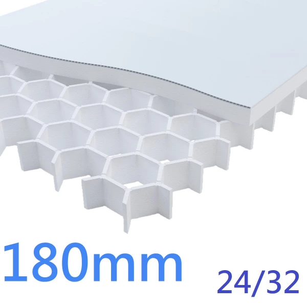 180mm Cellcore HX Plus Under Concrete Floor Slab Insulation ǀ Grade 24/32 max concrete depth 900mm