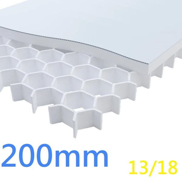 200mm Cellcore HX Plus Under Concrete Floor Slab Insulation ǀ Grade 13/18 max concrete depth 460mm
