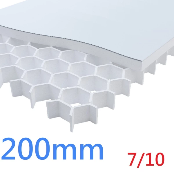 200mm Cellcore HX Plus Under Concrete Floor Slab Insulation ǀ Grade 7/10 max concrete depth 220mm