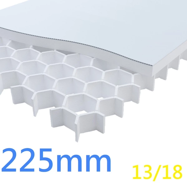 225mm Cellcore HX Plus Under Concrete Floor Slab Insulation ǀ Grade 13/18 max concrete depth 460mm