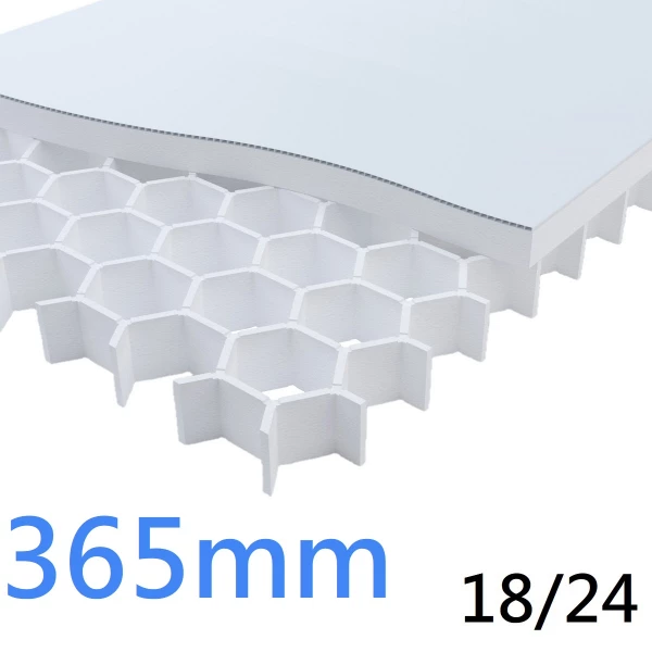 365mm Cellcore HX Plus EPS Insulation Under Concrete Floor Slabs ǀ Grade 18/24 max concrete depth 660mm