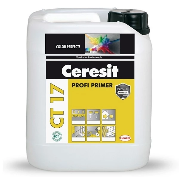 Ceresit CT17 PROFI Deep penetrating Primer - (Priming paint) 10L 