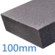 100mm Grey EPS Expanded Polystyrene - EWI External Wall Insulation - Graphite EPS Board