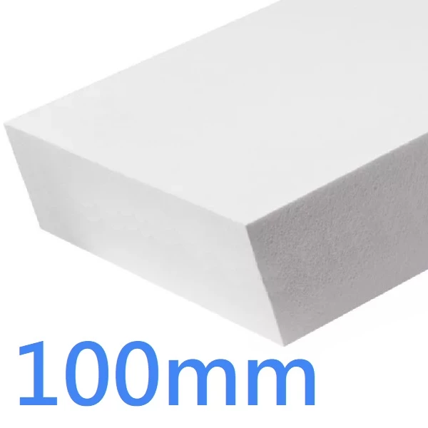 100mm White EPS Expanded Polystyrene - EWI External Wall Insulation - EPS70 Poly Board