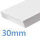 30mm White EPS Expanded Polystyrene - EWI External Wall Insulation - EPS70 Poly Board