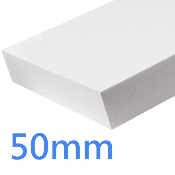 50mm White EPS Expanded Polystyrene - EWI External Wall Insulation - EPS70 Poly Board