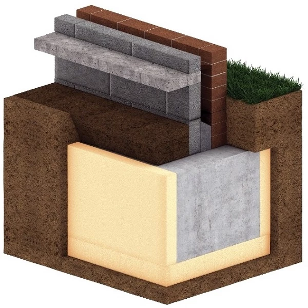 75mm CLAYFILL Stylite Ground Heave Protection Foundation EPS