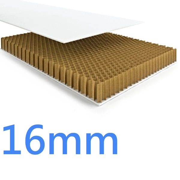 16mm Ultra Board 3D Paper Honeycomb Board 2440mm x 1220mm - 2.98m2