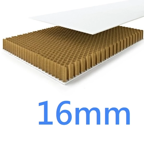 16mm 3D Paper Honeycomb Dufaylite Ultra Board ǀ 3000mm x 1600mm - 4.80m2