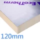 120mm Ecotherm Eco-Versal PIR Rigid Insulation Board for Roofs Floors Walls