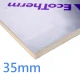 35mm Ecotherm Eco-Versal PIR Rigid Inuslation Board for Roofs Floors Walls