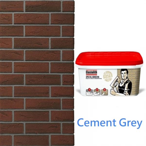Elastolith Adhesive for Brick Slips CEMENT GREY 6m² (15kg)