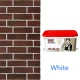 Brick Slips Adhesive WHITE Elastolith 15kg (6m2)