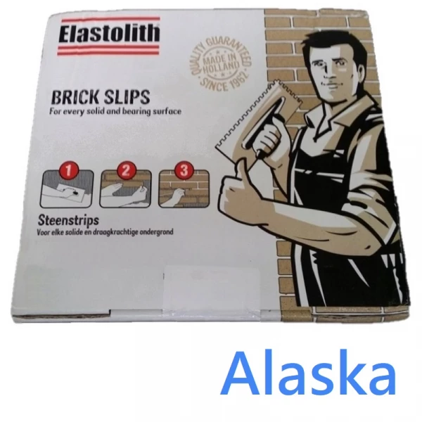 Brick Slips Elastolith Alaska (1m2 / 48 brick tiles)
