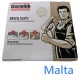 Elastolith Brick Slips Malta (1m2 / 48 brick slip tiles per box)