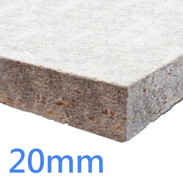 20mm Versapanel Cement Bonded Particle Board A2 Class 0 - 2400mm x 1200mm