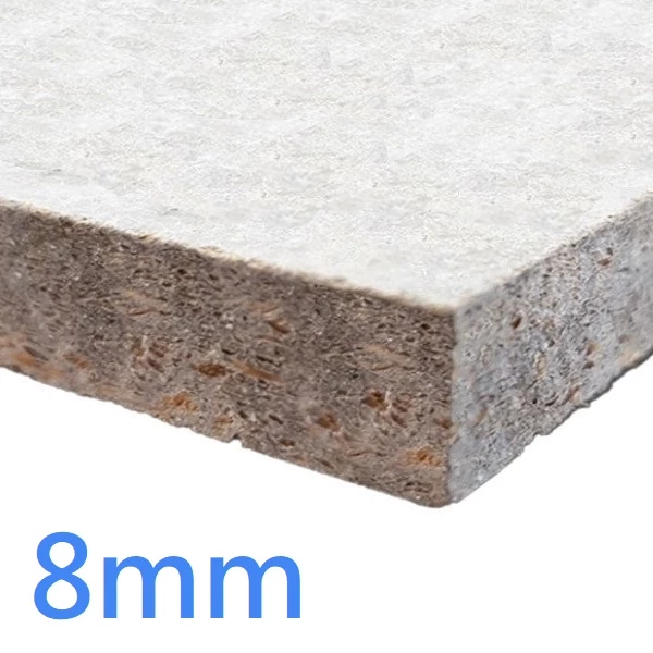 8mm Versapanel Cement Bonded Particle Board A2 Class 0 2400mm x 1200mm