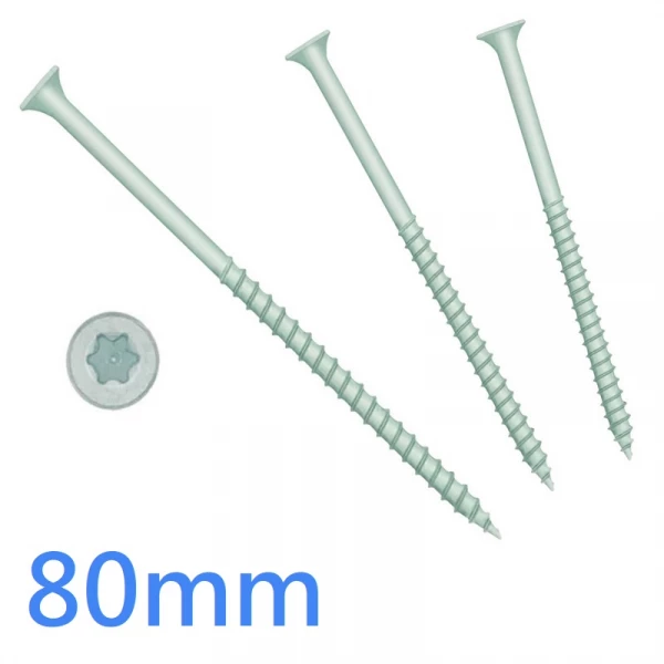 80mm Self Drilling Insulation Screws pack of 200