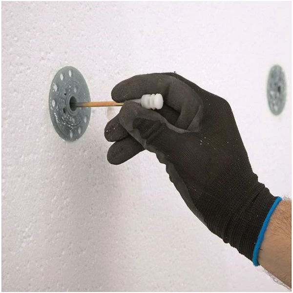 NEW Diall Insulation Fixing With Hammer in Pin 10x160mm Pack of 25 Fixings 