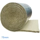 75mm Class A1 Foil Backed 45kg Roll for Ducts (8m2)