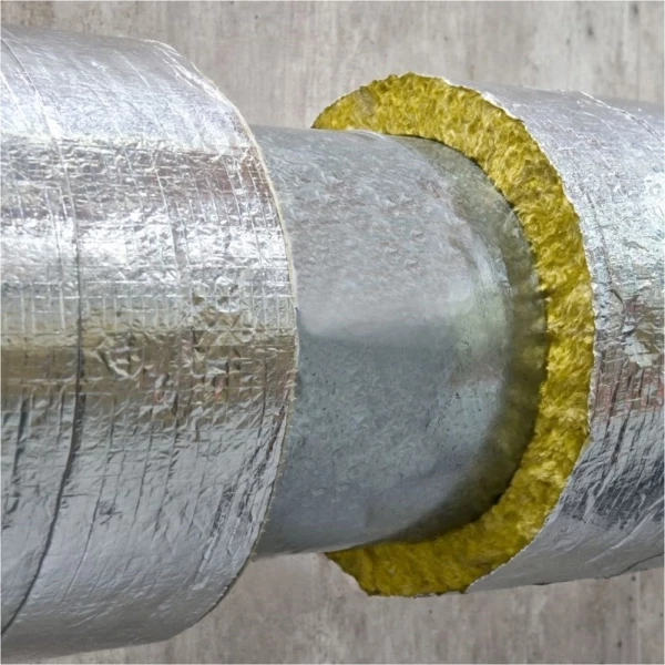 40mm Duct Wrap Foil Backed 60kg Roll Class A1 (12m² roll)
