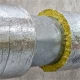 50mm Duct and Pipe Wrap Foil Faced 60kg Roll (10m² roll)