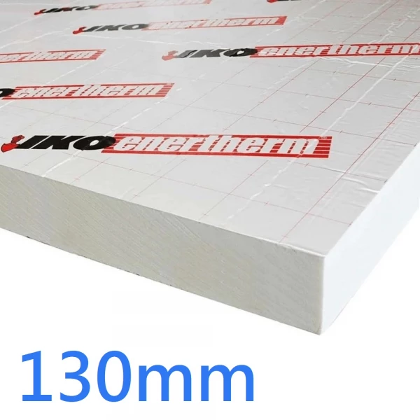 130mm IKO Enertherm ALU PIR Rigid Insulation Board 2400mm x 1200mm