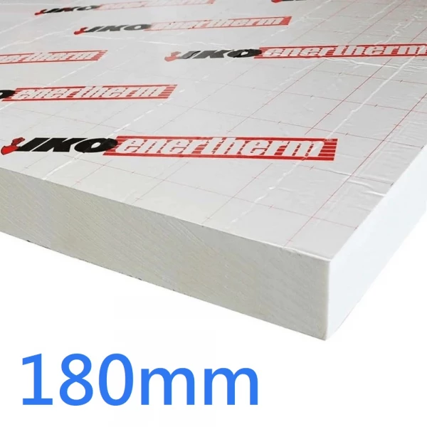 180mm IKO Enertherm ALU PIR Rigid Insulation Board 2400mm x 1200mm