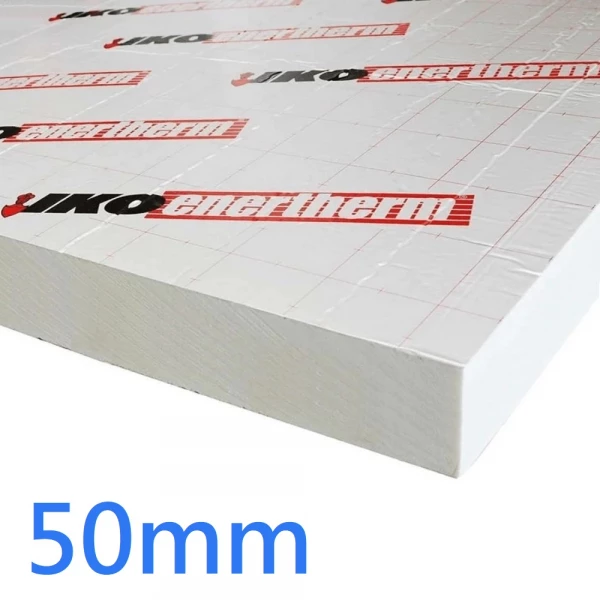 50mm IKO Enertherm ALU PIR Rigid Insulation Board 2400mm x 1200mm