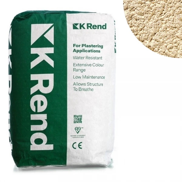 K-Rend K1 Silicone - Monocouche Scratch Render - Colour Oatmeal