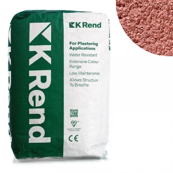 K-Rend K1 Silicone - Monocouche Scratch Render - Colour Terracota
