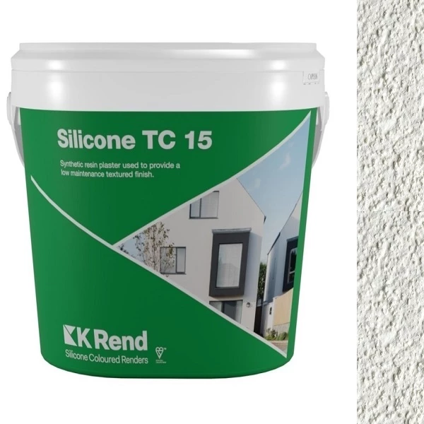 Render　K-Rend　ǀ　TC15　Silicone　Thin-Coat　1.5mm　Limestone　White
