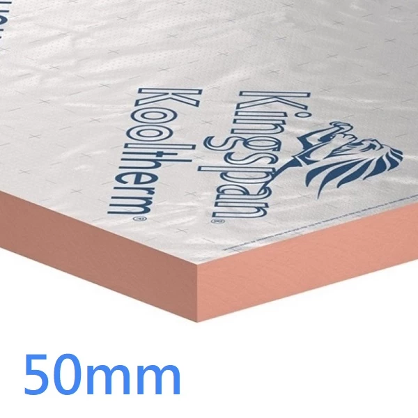 50mm Kingspan K108 Partial Fill Phenolic Cavity Board (5.4m²/pack)