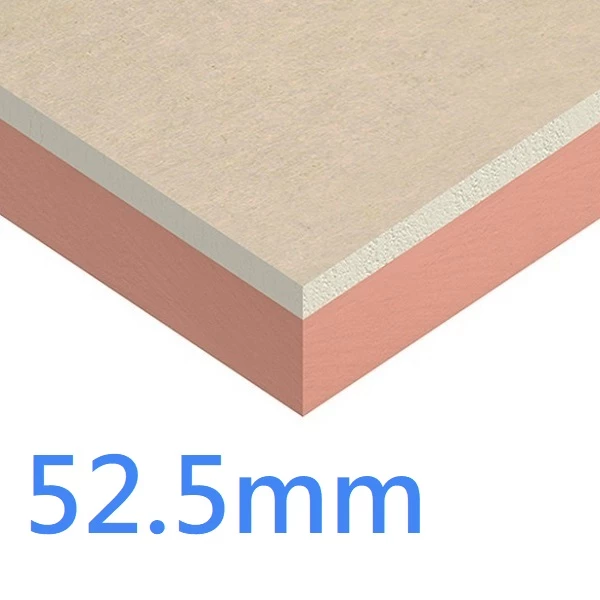 52.5mm Kingspan Kooltherm K118 Insulated Plasterboard (pack of 15)