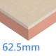62.5mm Kingspan Kooltherm K118 Insulated Plasterboard - Dot and Dab & Mechanically Fixed Dry-Lining (pack of 12)