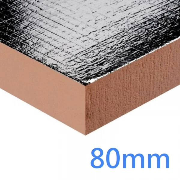 80mm K15 Rainscreen Cladding Insulation Board Kingspan (pack of 4)
