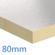80mm Kingspan TR26 Flat Roof Insulation Board (pack of 4)