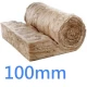 100mm Knauf Earthwool Loft Insulation Roll 44 Combi-cut - 13.89m2