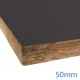 50mm RS100 Black Tissue Faced 1 Side Class A1 Slab (pack of 6)
