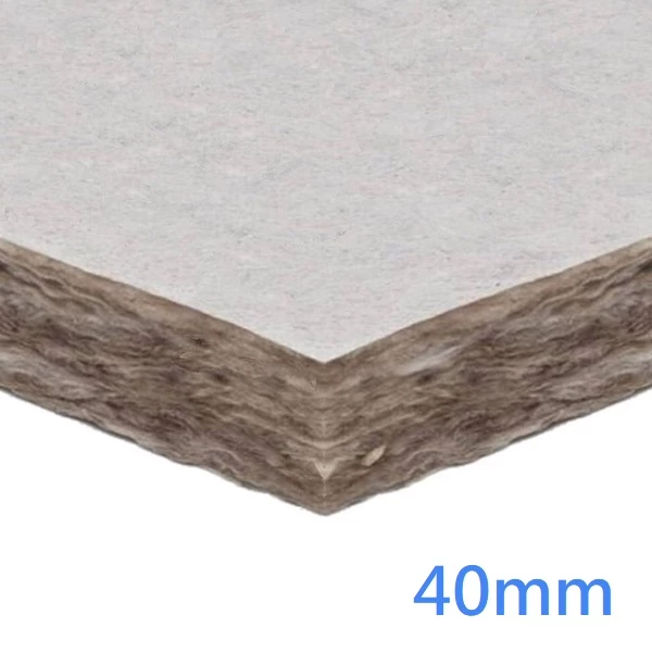 40mm RS100 White Tissue Faced 2 Sides Insulation Slab (pack of 7)
