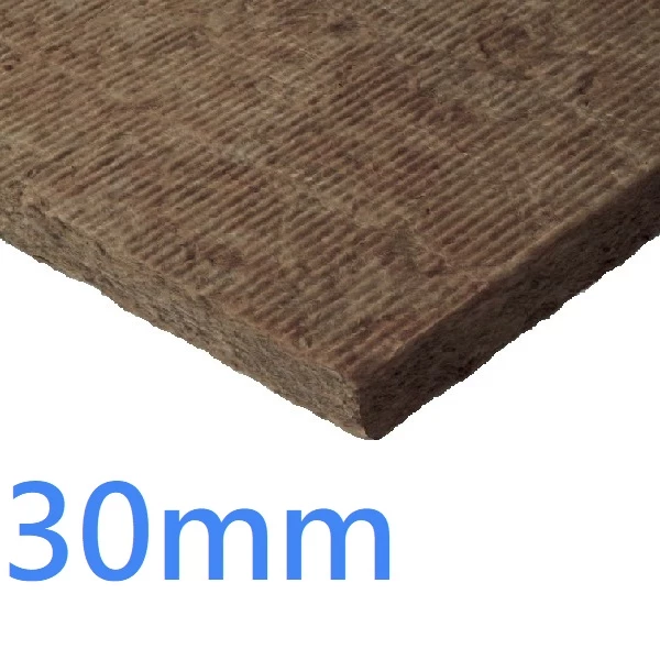 30mm RS100 Knauf Rock Mineral Wool Building Slab - 100kg density