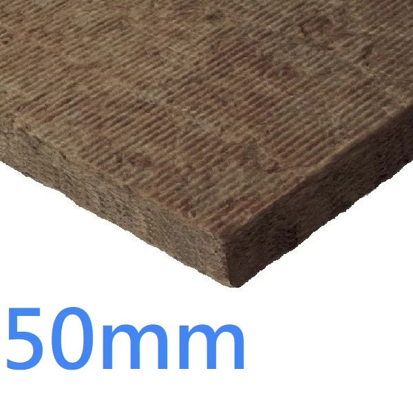 50mm RS100 Knauf Rock Mineral Wool Building Slab - 100kg density