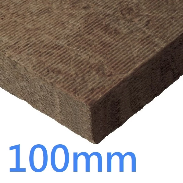 100mm RS45 Knauf Rock Mineral Wool Building Slab - 45kg density