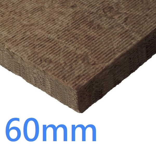 60mm RS45 Knauf Rock Mineral Wool Building Slab - 45kg density